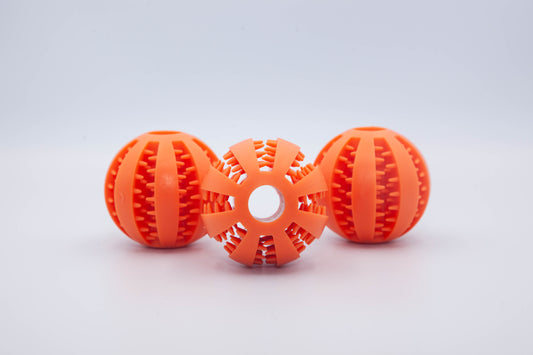 Pelota Interactiva no tóxica 5 en 1 para Perros y Gatos – Resistente, Divertida y Saludable.