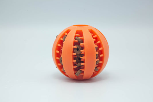 Pelota Interactiva no tóxica 5 en 1 para Perros y Gatos – Resistente, Divertida y Saludable.